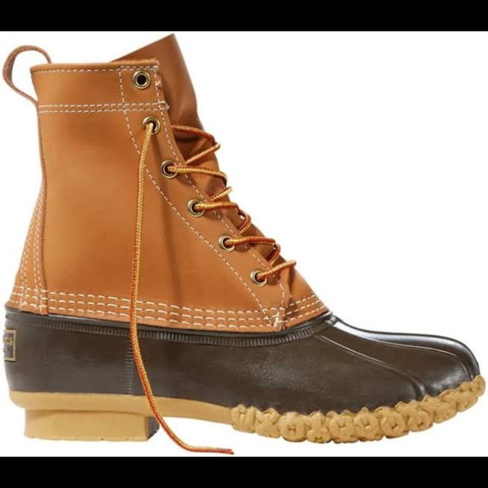 L.L. Bean Boots, 8” Tan/Brown Women’s 7